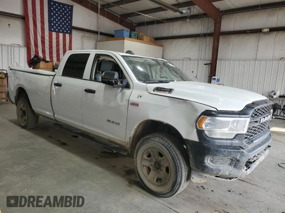 2020 Ram 2500 Tradesman with VIN 3C6UR5HJ7LG178299, listed as a Copart auction lot 71006404 with 214,734 mi miles and Salvage Title. Bid and sale history available at carsss.com. Image 4.