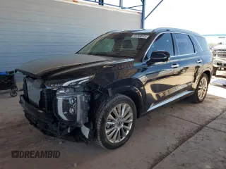2020 Hyundai Palisade Limited z VIN KM8R54HE7LU049690, wystawiony jako Copart lot #59789815 z przebiegiem 67 640 mil mil oraz Szkoda całkowita • Salvage title. Historia ofert i sprzedaży dostępna na DreamBid. Obrazek 1.