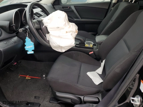 2011 Mazda Mazda3 i Sport with VIN JM1BL1UGXB1364890, listed as a Copart auction lot 86879244 with 0 mi miles and Salvage Title. Bid and sale history available at carsss.com. Image 7.