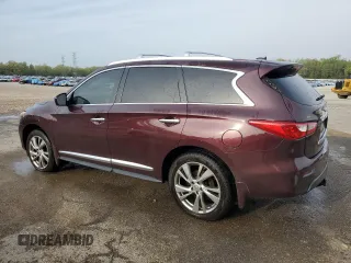 2015 Infiniti QX60 with VIN 5N1AL0MM9FC536909, listed as a Copart auction lot 51750975 with 205,955 mi miles and Salvage Title. Bid and sale history available at DreamBid. Image 2.