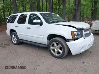2008 Chevrolet Tahoe 1LT with VIN 1GNFK13038J109815, listed as a IAAI auction lot 42098545 with 202,411 mi miles and . Bid and sale history available at DreamBid. Image 1.