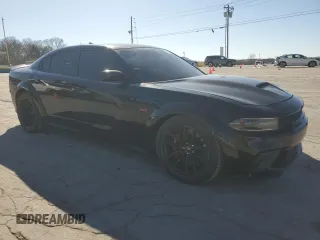 2020 Dodge Charger Scat Pack z VIN 2C3CDXGJ9LH164750, wystawiony jako Copart lot #49712175 z przebiegiem 42 400 mil mil oraz Szkoda całkowita • Salvage title. Historia ofert i sprzedaży dostępna na DreamBid. Obrazek 4.