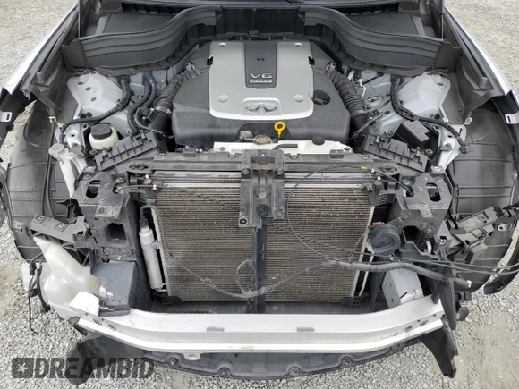 2017 Infiniti QX50 z VIN JN1BJ0RP8HM390309, wystawiony jako Copart lot #53119035 z przebiegiem 97 985 mil mil oraz Szkody całkowita. Historia ofert i sprzedaży dostępna na DreamBid. Obrazek 12.