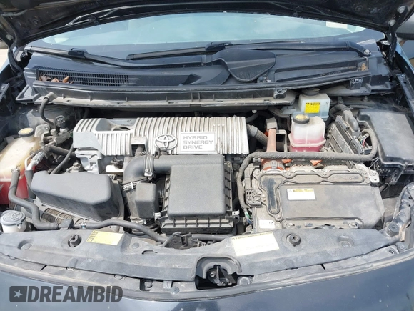 2013 Toyota Prius One with VIN JTDKN3DU8D1691254, listed as a IAAI auction lot 42047639 with 208,680 mi miles. Bid and sale history available at carsss.com. Image 10.