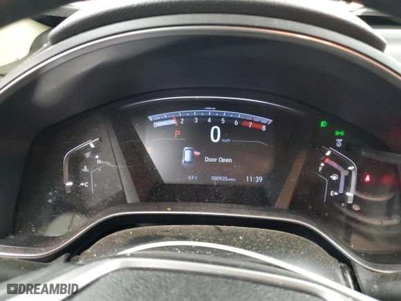 2019 Honda CR-V EX-L with VIN 2HKRW2H86KH622426, listed as a Copart auction lot 49530215 with 80,920 mi miles and Salvage Title. Bid and sale history available at carsss.com. Image 9.