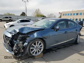 2014 Mazda 3 S Grand Touring z VIN JM1BM1W3XE1193554, wystawiony jako Copart lot #54064415 z przebiegiem 111 080 mil mil oraz Szkoda całkowita • Salvage title. Historia ofert i sprzedaży dostępna na DreamBid. Obrazek 1.