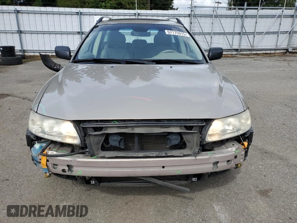 2005 Volvo XC70 z VIN YV1SZ592651181066, wystawiony jako Copart lot #57175915 z przebiegiem 56 999 mil mil oraz Szkoda całkowita • Salvage title. Historia ofert i sprzedaży dostępna na DreamBid. Obrazek 5.