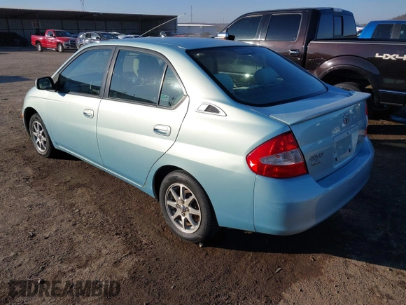 2001 Toyota Prius with VIN JT2BK12U110032698, listed as a IAAI auction lot 41379835 with 140,893 mi miles. Bid and sale history available at carsss.com. Image 3.