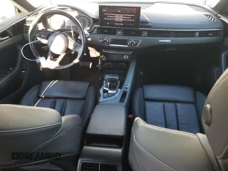 2021 Audi A5 Sportback S line Premium with VIN WAUDACF50MA021544, listed as a Copart auction lot 41291424 with 61,751 mi miles. Bid and sale history available at carsss.com. Image 8.