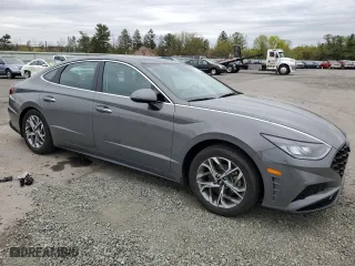 2022 Hyundai Sonata SEL with VIN KMHL14JA2NA209651, listed as a Copart auction lot 53976695 with 23,275 mi miles and Salvage Title. Bid and sale history available at carsss.com. Image 4.