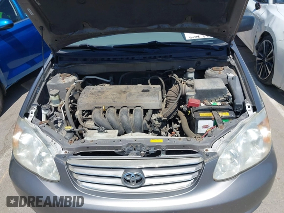 2004 Toyota Corolla CE with VIN 1NXBR32E24Z271001, listed as a IAAI auction lot 42184857 with 156,798 mi miles and . Bid and sale history available at DreamBid. Image 10.