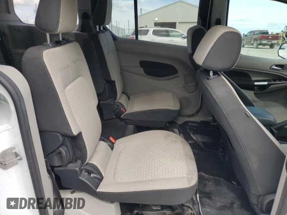 2022 Ford Transit Connect XLT with VIN NM0GS9F28N1543603, listed as a Copart auction lot 61275774 with 19,014 mi miles and Salvage title. Bid and sale history available at DreamBid. Image 11.