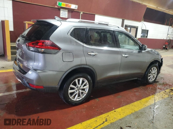 2018 Nissan Rogue SV with VIN KNMAT2MV1JP611192, listed as a Copart auction lot 43285775 with 124,649 mi miles and Clean Title. Bid and sale history available at carsss.com. Image 3.
