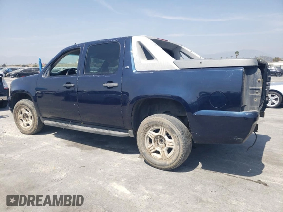 2008 Chevrolet Avalanche LS with VIN 3GNEC12048G142611, listed as a Copart auction lot 54216085 with Not provided miles and Salvage title. Bid and sale history available at DreamBid. Image 2.