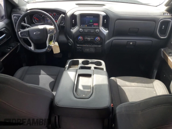 2021 Chevrolet Silverado 1500 RST with VIN 3GCUYEED5MG327692, listed as a Copart auction lot 48551585 with 49,174 mi miles and Salvage Title. Bid and sale history available at DreamBid. Image 8.