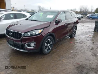 2018 Kia Sorento EX with VIN 5XYPHDA52JG363646, listed as a IAAI auction lot 41521063 with 166,449 mi miles and . Bid and sale history available at carsss.com. Image 2.