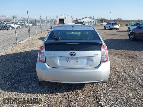 2012 Toyota Prius One with VIN JTDKN3DU1C5500488, listed as a IAAI auction lot 41929382 with 251,947 mi miles and . Bid and sale history available at carsss.com. Image 16.