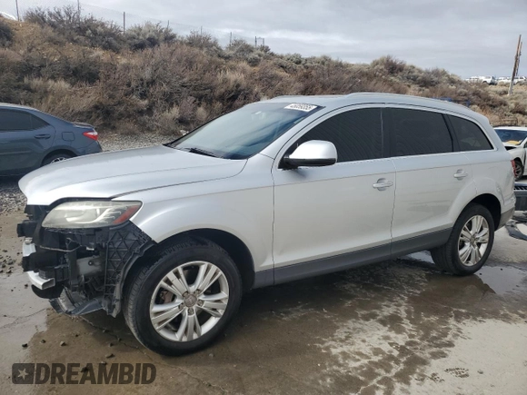 2010 Audi Q7 3.6L Premium Plus with VIN WA1LYAFE7AD007465, listed as a Copart auction lot 45059355 with 162,740 mi miles and Salvage Title. Bid and sale history available at carsss.com. Image 1.