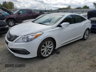 2017 Hyundai Azera Limited with VIN KMHFH4JG6HA581916, listed as a Copart auction lot 64742563 with 43,993 mi miles and . Bid and sale history available at carsss.com. Image 1.