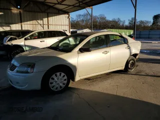 2007 Mitsubishi Galant ES with VIN 4A3AB36F37E049909, listed as a Copart auction lot 89339005 with 200,343 mi miles and Salvage Title. Bid and sale history available at carsss.com. Image 1.