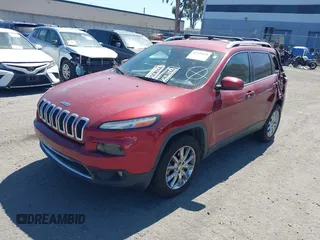 2016 Jeep Cherokee Limited z VIN 1C4PJMDS5GW226671, wystawiony jako IAAI lot #42249438 z przebiegiem 163 204 mil mil oraz . Historia ofert i sprzedaży dostępna na DreamBid. Obrazek 2.