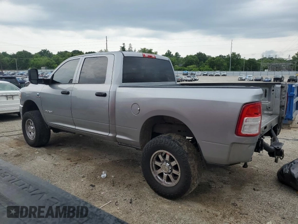 2021 Ram 2500 Tradesman with VIN 3C6UR5CL5MG655323, listed as a Copart auction lot 60058645 with 413,532 mi miles and Salvage title. Bid and sale history available at DreamBid. Image 2.