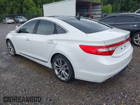 2016 Hyundai Azera Limited with VIN KMHFH4JG6GA507801, listed as a IAAI auction lot 42292585 with 156,460 mi miles and . Bid and sale history available at DreamBid. Image 3.