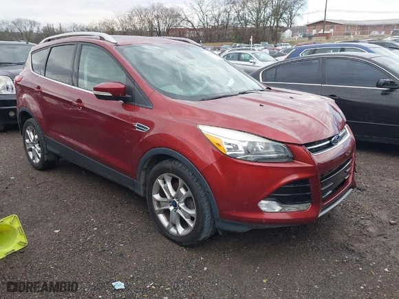 2015 Ford Escape Titanium with VIN 1FMCU0JX3FUB04590, listed as a IAAI auction lot 41461053 with 110,995 mi miles. Bid and sale history available at carsss.com. Image 1.