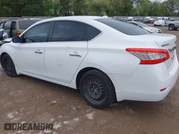 2015 Nissan Sentra SV with VIN 3N1AB7AP7FY267219, listed as a IAAI auction lot 41857961 with 115,536 mi miles. Bid and sale history available at carsss.com. Image 3.