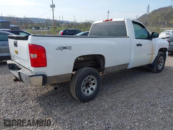 2008 Chevrolet Silverado 1500 Work Truck with VIN 1GCEK14C98Z110630, listed as a IAAI auction lot 42015811 with Not Provided miles and . Bid and sale history available at DreamBid. Image 4.