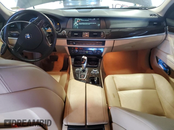 2013 BMW 5 Series 528i xDrive with VIN WBAXH5C51DD112846, listed as a Copart auction lot 57757235 with 119,511 mi miles and Clean title. Bid and sale history available at DreamBid. Image 8.