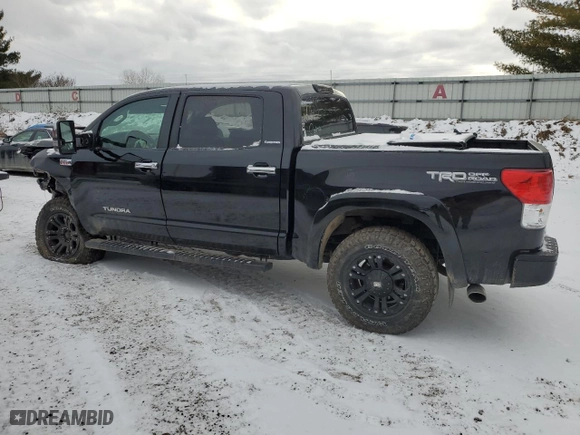 2007 Toyota Tundra LTD with VIN 5TBDV58167S460213, listed as a Copart auction lot 87441074 with 0 mi miles and Clean Title. Bid and sale history available at carsss.com. Image 2.