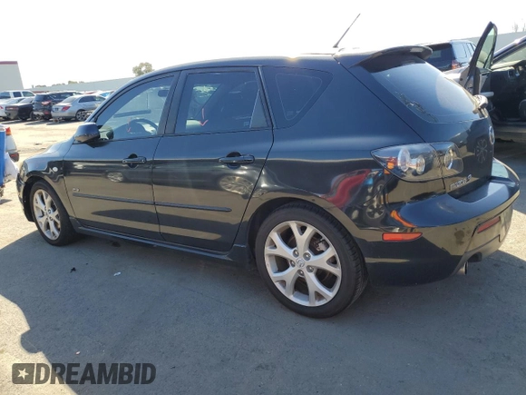 2007 Mazda 3 S Sport with VIN JM1BK144671708098, listed as a Copart auction lot 46688725 with 143,968 mi miles and Salvage Title. Bid and sale history available at DreamBid. Image 2.