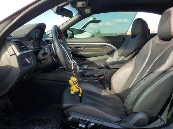 2016 BMW 4 Series 428i with VIN WBA3V7C57G5A27594, listed as a Copart auction lot 87968815 with 55,058 mi miles and Salvage title. Bid and sale history available at DreamBid. Image 7.