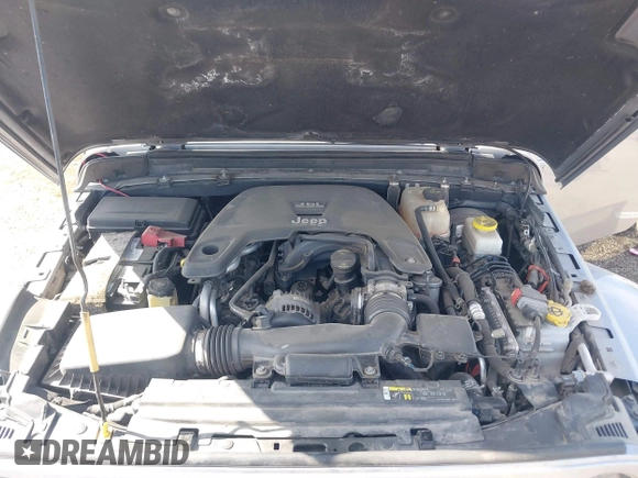 2018 Jeep Wrangler Unlimited Sahara z VIN 1C4HJXEG2JW124882, wystawiony jako IAAI lot #42437816 z przebiegiem Nie podano mil oraz . Historia ofert i sprzedaży dostępna na DreamBid. Obrazek 10.
