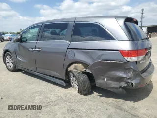 2016 Honda Odyssey EX-L with VIN 5FNRL5H61GB029782, listed as a Copart auction lot 53917895 with 139,630 mi miles and Salvage Title. Bid and sale history available at carsss.com. Image 2.