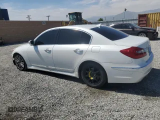 2013 Hyundai Genesis 3.8L с VIN KMHGC4DD6DU250346, выставлен на аукционе Copart как лот 57422475 с пробегом 135 559 миль миль и Списание • Salvage title. История ставок и продаж доступна на DreamBid. Изображение 2.