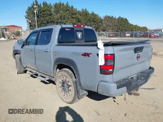 2022 Nissan Frontier S with VIN 1N6ED1EK9NN664184, listed as a IAAI auction lot 41333630 with 39,602 mi miles. Bid and sale history available at carsss.com. Image 3.