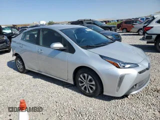 2022 Toyota Prius LE with VIN JTDL9MFU3N3037635, listed as a Copart auction lot 62325235 with 38,095 mi miles and Salvage title. Bid and sale history available at DreamBid. Image 4.