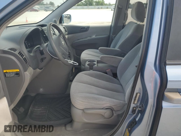 2007 Kia Sedona EX with VIN KNDMB233776171638, listed as a Copart auction lot 45663804 with 234,718 mi miles and Salvage Title. Bid and sale history available at carsss.com. Image 7.