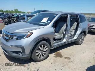 2019 Honda Pilot EX-L with VIN 5FNYF5H58KB040331, listed as a IAAI auction lot 41977727 with 90,655 mi miles and . Bid and sale history available at DreamBid. Image 17.