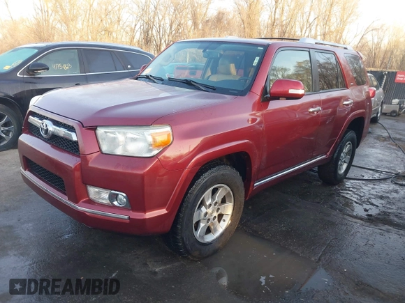 2013 Toyota 4Runner SR5 with VIN JTEBU5JR0D5114396, listed as a IAAI auction lot 41784162 with 283,068 mi miles and . Bid and sale history available at DreamBid. Image 2.