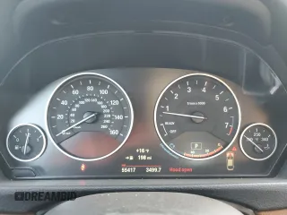 2017 BMW 4 Series 430i xDrive with VIN WBA4F9C34HG813108, listed as a Copart auction lot 42123645 with 55,417 mi miles and Salvage title. Bid and sale history available at DreamBid. Image 9.