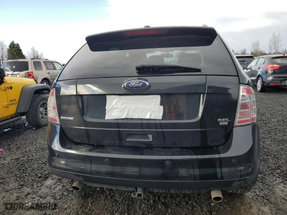 2010 Ford Edge SEL with VIN 2FMDK4JC4ABA30531, listed as a Copart auction lot 46471515 with 165,408 mi miles and Salvage Title. Bid and sale history available at carsss.com. Image 6.