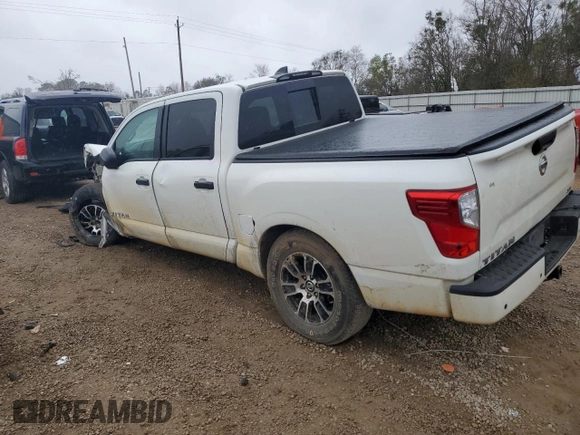2022 Nissan Titan SV with VIN 1N6AA1EE4NN104381, listed as a Copart auction lot 48473665 with Not provided miles and Non repairable. Bid and sale history available at DreamBid. Image 2.