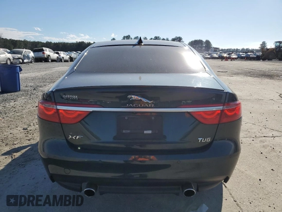 2016 Jaguar XF 35t R-Sport with VIN SAJBF4BV5GCY16008, listed as a Copart auction lot 43446854 with 59,115 mi miles. Bid and sale history available at carsss.com. Image 6.