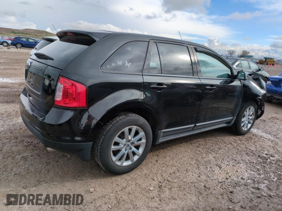 2014 Ford Edge SEL with VIN 2FMDK3J95EBA83615, listed as a Copart auction lot 51201445 with 127,376 mi miles and Salvage Title. Bid and sale history available at carsss.com. Image 3.