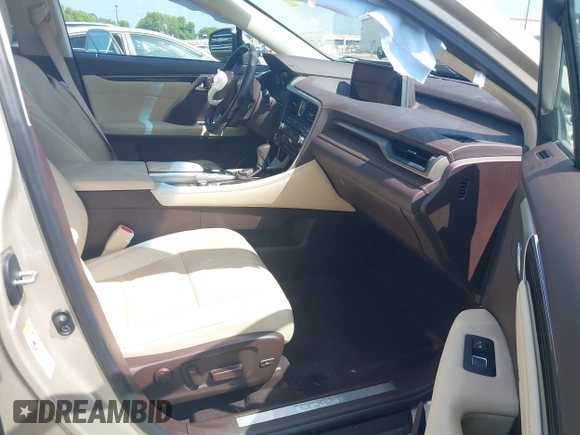 2017 Lexus RX 350 z VIN 2T2ZZMCA1HC056647, wystawiony jako IAAI lot #42472999 z przebiegiem 54 957 mil mil oraz . Historia ofert i sprzedaży dostępna na DreamBid. Obrazek 5.