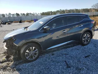 2017 Nissan Murano SL with VIN 5N1AZ2MGXHN127247, listed as a Copart auction lot 48670835 with 116,668 mi miles and Salvage Title. Bid and sale history available at carsss.com. Image 1.