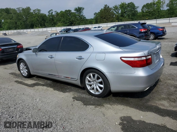 2007 Lexus LS 460 с VIN JTHBL46F575029007, выставлен на аукционе Copart как лот 57811295 с пробегом 117 619 миль миль и Списание • Salvage title. История ставок и продаж доступна на DreamBid. Изображение 2.